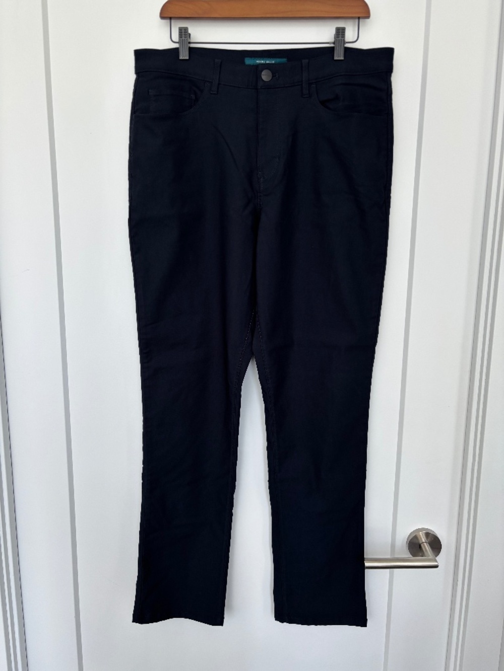 Perry Ellis Slim Fit Five-Pocket Pants – Navy